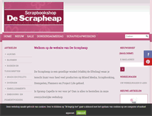 Tablet Screenshot of descrapheap.nl